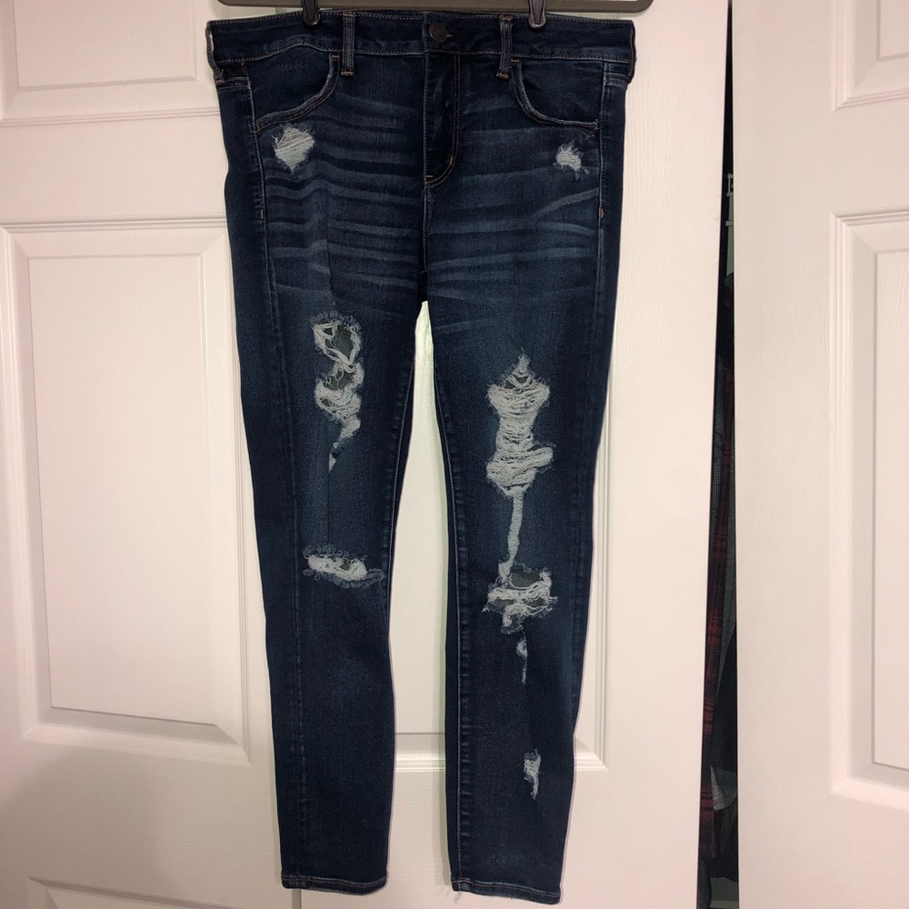 American Eagle hell yeah ripped jeans - Picture 7 of 7